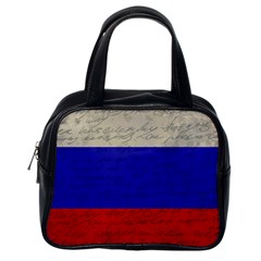 Vintage flag - Russia Classic Handbags (One Side)