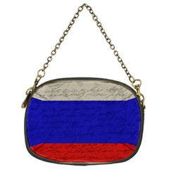 Vintage flag - Russia Chain Purses (One Side) 