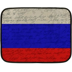 Vintage flag - Russia Fleece Blanket (Mini)