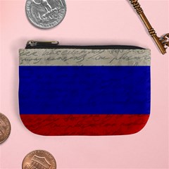 Vintage flag - Russia Mini Coin Purses