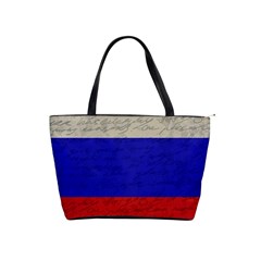 Vintage flag - Russia Shoulder Handbags