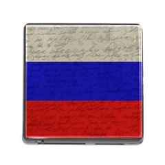 Vintage flag - Russia Memory Card Reader (Square)