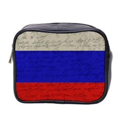 Vintage flag - Russia Mini Toiletries Bag 2-Side