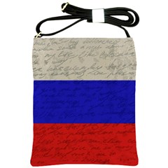 Vintage flag - Russia Shoulder Sling Bags