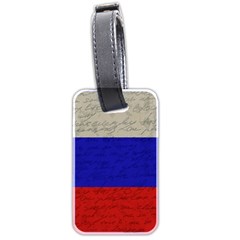 Vintage flag - Russia Luggage Tags (Two Sides)