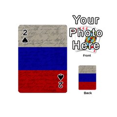 Vintage flag - Russia Playing Cards 54 (Mini) 