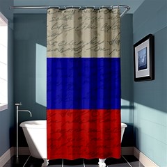 Vintage Flag - Russia Shower Curtain 36  X 72  (stall)  by ValentinaDesign