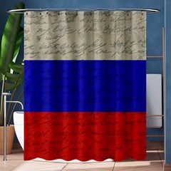 Vintage flag - Russia Shower Curtain 60  x 72  (Medium) 