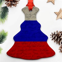 Vintage flag - Russia Ornament (Christmas Tree) 