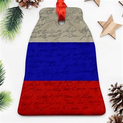 Vintage flag - Russia Ornament (Bell)