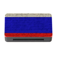 Vintage flag - Russia Memory Card Reader with CF