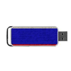 Vintage flag - Russia Portable USB Flash (One Side)