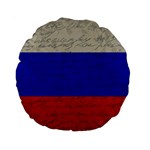 Vintage flag - Russia Standard 15  Premium Round Cushions Front