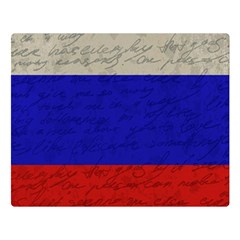 Vintage flag - Russia Double Sided Flano Blanket (Large) 