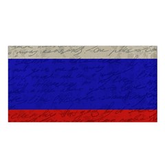 Vintage flag - Russia Satin Shawl