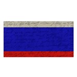 Vintage flag - Russia Satin Shawl Front