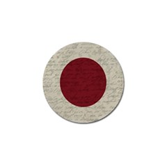 Vintage Flag - Japan Golf Ball Marker by ValentinaDesign