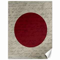 Vintage Flag - Japan Canvas 36  X 48  