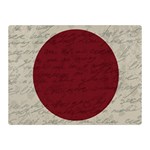 Vintage flag - Japan Double Sided Flano Blanket (Mini)  35 x27  Blanket Back