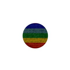 Vintage Flag - Pride 1  Mini Buttons by ValentinaDesign