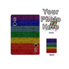 Vintage Flag - Pride Playing Cards 54 (mini)  by ValentinaDesign