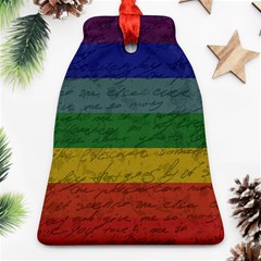 Vintage Flag - Pride Ornament (bell) by ValentinaDesign