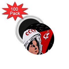 Valentina Tereshkova 1 75  Magnets (100 Pack)  by Valentinaart