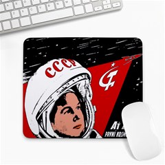 Valentina Tereshkova Large Mousepads by Valentinaart