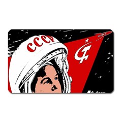 Valentina Tereshkova Magnet (rectangular) by Valentinaart