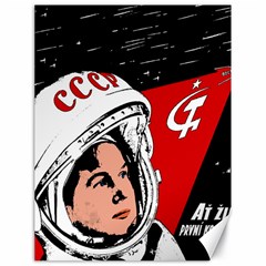 Valentina Tereshkova Canvas 18  X 24   by Valentinaart