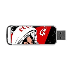 Valentina Tereshkova Portable Usb Flash (one Side) by Valentinaart