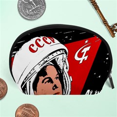 Valentina Tereshkova Accessory Pouches (large)  by Valentinaart