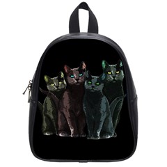 Cats School Bags (small)  by Valentinaart