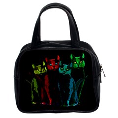 Cats Classic Handbags (2 Sides) by Valentinaart