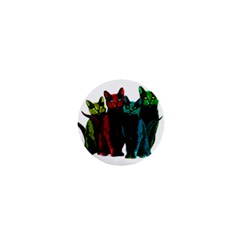 Cats 1  Mini Buttons by Valentinaart