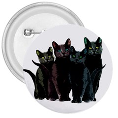 Cats 3  Buttons by Valentinaart