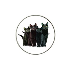 Cats Hat Clip Ball Marker (10 Pack) by Valentinaart