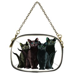 Cats Chain Purses (two Sides)  by Valentinaart