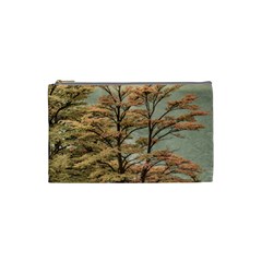 Landscape Scene Colored Trees At Glacier Lake  Patagonia Argentina Cosmetic Bag (small)  by dflcprints