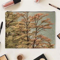 Landscape Scene Colored Trees At Glacier Lake  Patagonia Argentina Cosmetic Bag (xl) by dflcprints