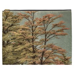 Landscape Scene Colored Trees At Glacier Lake  Patagonia Argentina Cosmetic Bag (xxxl)  by dflcprints