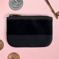 Gray And Black Thick Stripes Mini Coin Purses by digitaldivadesigns