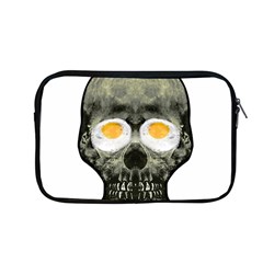 Skull With Fried Egg Eyes Apple Macbook Pro 13  Zipper Case by dflcprints