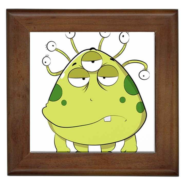 The Most Ugly Alien Ever Framed Tiles