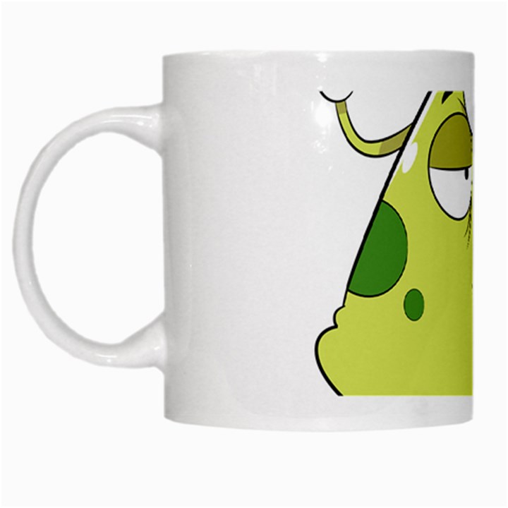 The Most Ugly Alien Ever White Mugs