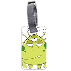 The Most Ugly Alien Ever Luggage Tags (Two Sides)