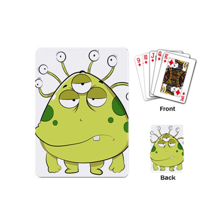 The Most Ugly Alien Ever Playing Cards (Mini) 