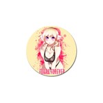 Blonde Hair Bikini Furry Girl Golf Ball Marker (4 pack) Front