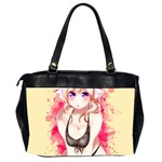 Blonde Hair Bikini Furry Girl Office Handbags (2 Sides)  Back