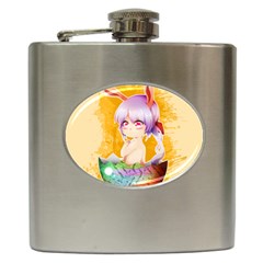 Easter Bunny Furry Hip Flask (6 Oz) by Catifornia